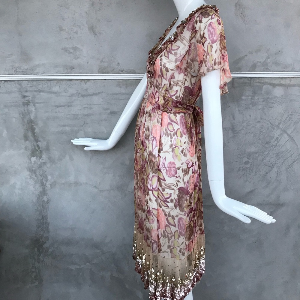 Blumarine Silk Chiffon Dress